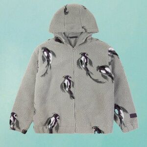 SPEAK NOW‎ TAYLOR SWIFT KOI FISH ZIP UP HOODIE MEDIUM NWOT